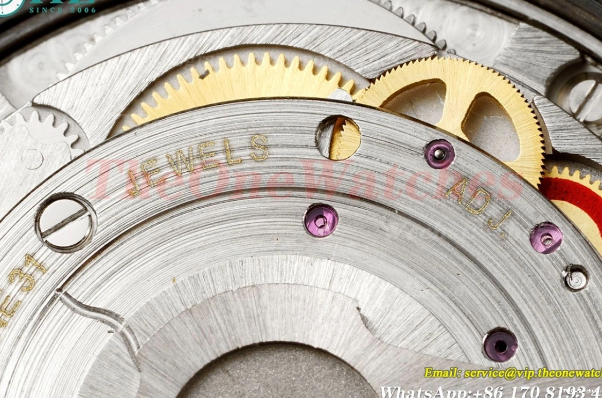 SS Oys Textured EWEF Datejust RG 41mm 126331 Silver A3235 Dia 1209